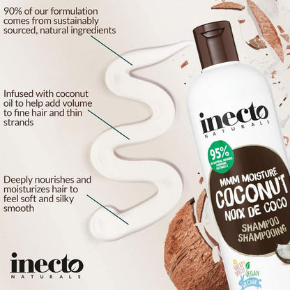 Inecto Shampoo Mmm Moisture Coconut Vegan 500ml