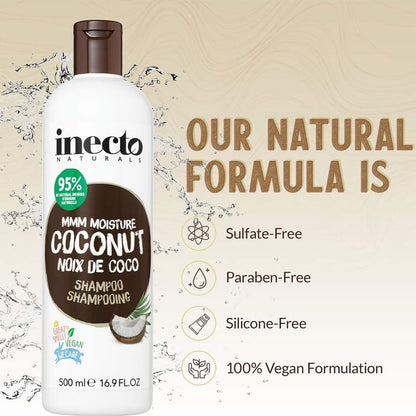 Inecto Shampoo Mmm Moisture Coconut Vegan 500ml