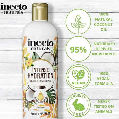 Inecto Naturals Coconut Conditioner Intense Hydration 500ml