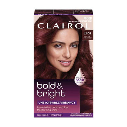 Clairol Permanent Hair Colour Bold & Bright Br4 Fruits Of The Forest