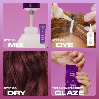 Clairol Permanent Hair Colour Bold & Bright Br4 Fruits Of The Forest