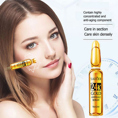 Sadoer 24K Golden Ampoule Serum Essence 2ml×7pcs