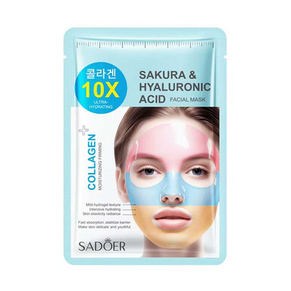 Sadoer Collagen Sakura & Hyaluronic Acid Facial Mask 30ml