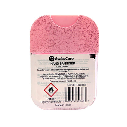SwissCare Moisturising Hand Sanitiser Cherry Blossom 35ml