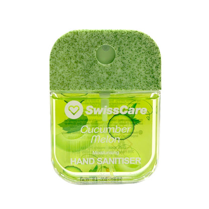 SwissCare Moisturising Hand Sanitiser Cucumber Melon 35ml