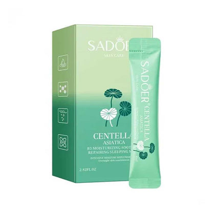 Sadoer Centella B5 Moisturizing Soothing Repairing Sleeping Facial Mask 20pc