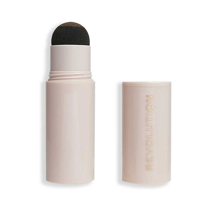 Revolution Brow Powder Stamp & Stencil Kit Medium Brown