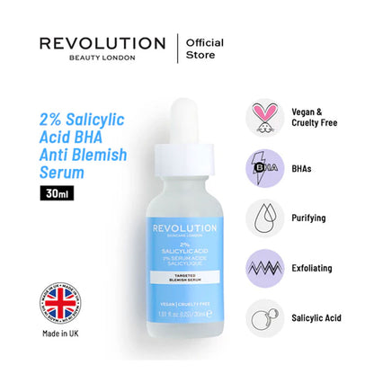 Revolution Skin Serum Salicylic Acid & Niacinamide Blemish 30ml
