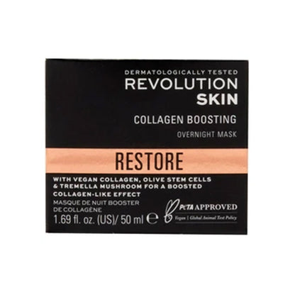 Revolution Skin Collagen Boosting Overnight Mask Restore 50ml