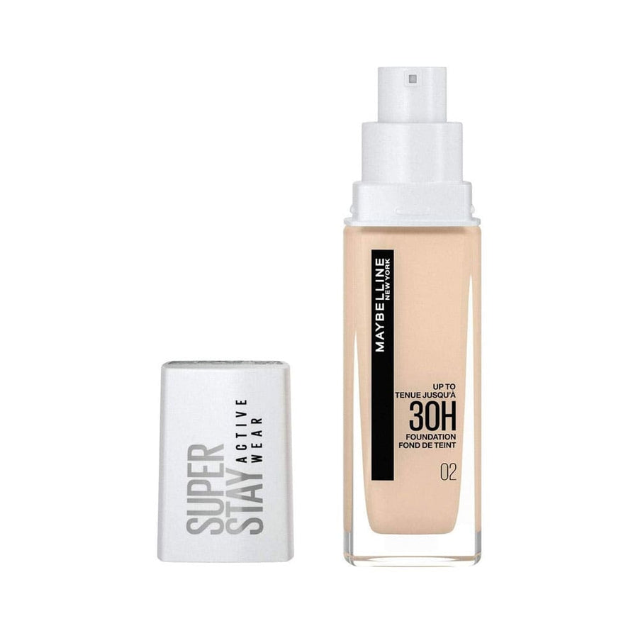 Maybelline SuperStay Active Wear 30Hr Foundation 02 Naked Ivory 30ml