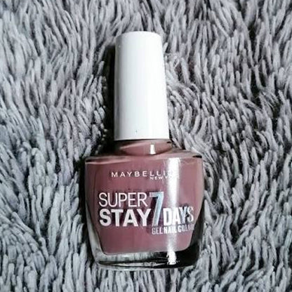Maybelline Nail Polish SuperStay 7 Days 932 Muted Mocha 10ml