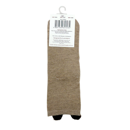 Cosy Threads Unisex 3D Socks Brown Teddy