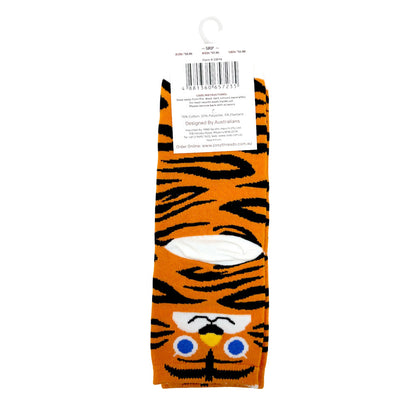 Cosy Threads Unisex 3D Socks Happy Tiger