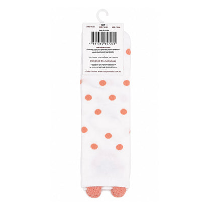 Cosy Threads Unisex 3D Socks Pink Polka Bunny