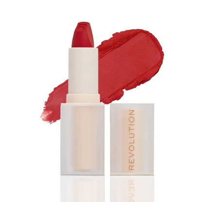 Revolution Lip Allure Soft Satin Lipstick Vibe Red