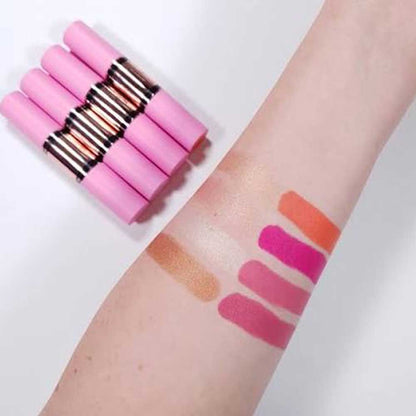 Revolution Blush & Highlight Stick Flushing Pink 4.3g