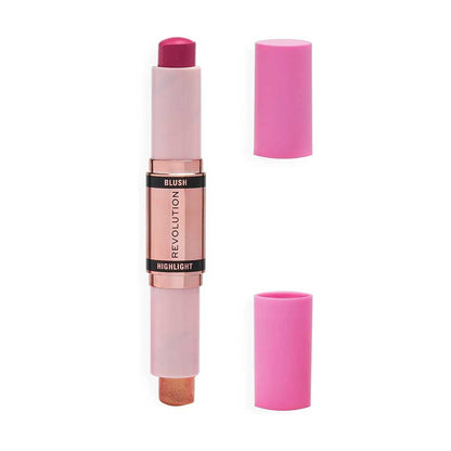 Revolution Blush & Highlight Stick Golden Shine 4.3g