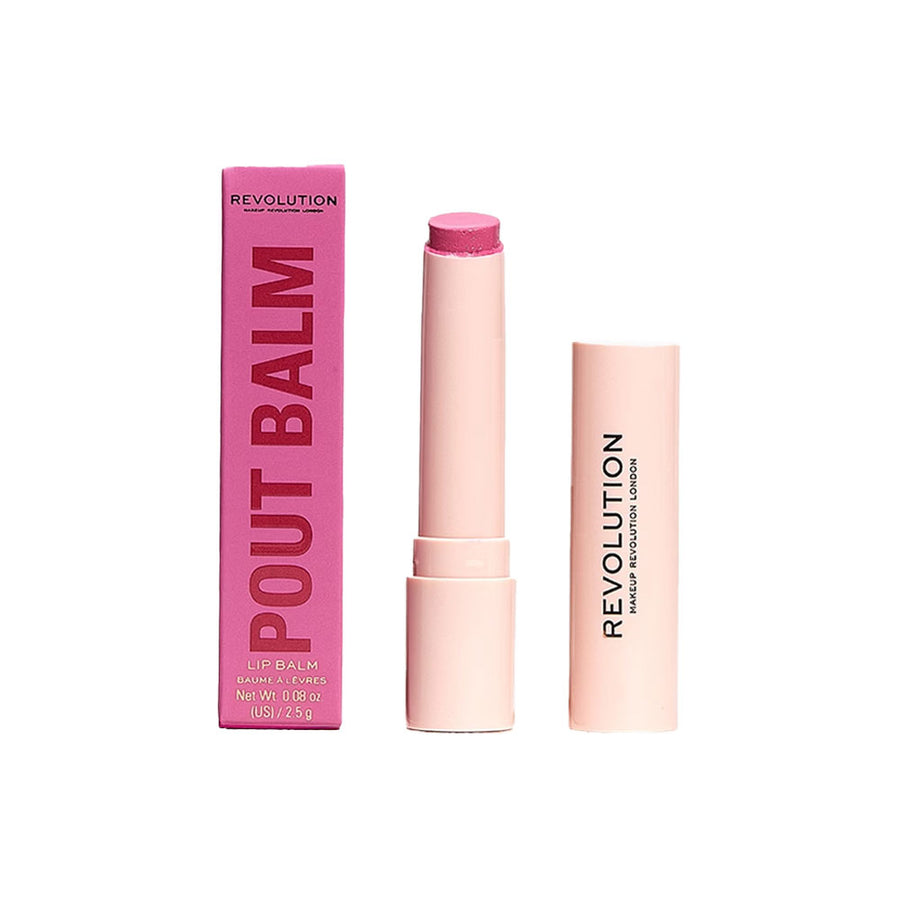 Revolution Pout Balm Lip Balm Pink Shine 2.5g