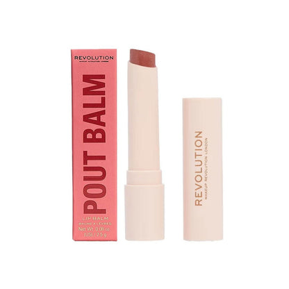 Revolution Pout Balm Lip Balm Mocha Shine 2.5g