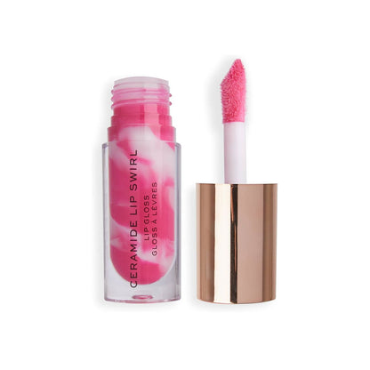 3x Revolution Lip Gloss Ceramide Lip Swirl Berry Pink 4.5ml