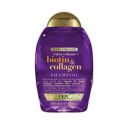 OGX Shampoo Biotin & Collagen Extra Strength Extra Volume 385ml