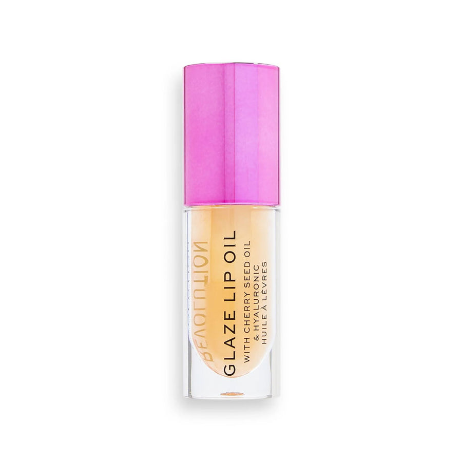 Revolution Glaze Lip Oil Cherry Scent Getaway Terracotta 4.6ml