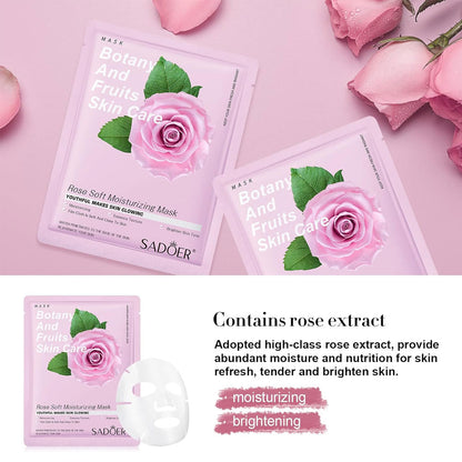 Sadoer Rose Soft Moisturizing Facial Mask 25g