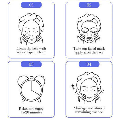 Bioaqua Collagen Protein Anti Aging Facial Mask 25g