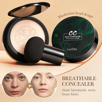 Sadoer CC Silky Concealer Moisture Air Cushion 01 Natural Color 20g