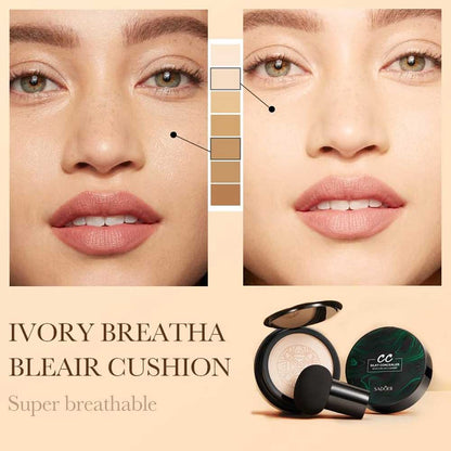 Sadoer CC Silky Concealer Moisture Air Cushion 01 Natural Color 20g