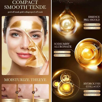 Sadoer Gold Collagen Hyaluronic Acid Peel Off Mask 100g
