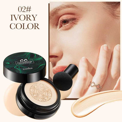 Sadoer CC Silky Concealer Moisture Air Cushion 02 Ivory White 20g