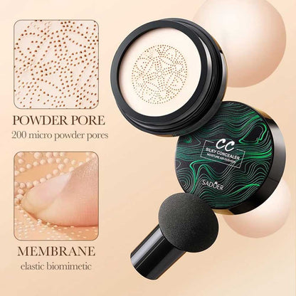 Sadoer CC Silky Concealer Moisture Air Cushion 02 Ivory White 20g