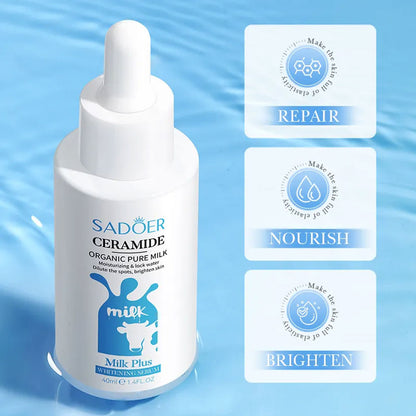 Sadoer Ceramide Organic Pure Milk Whitening Serum 40ml