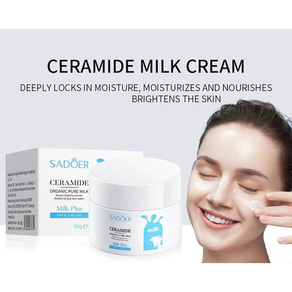 Sadoer Ceramide Organic Pure Milk Plus Face Cream 50g