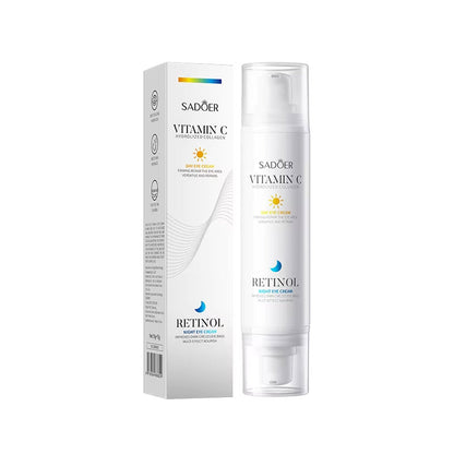 Sadoer Vitamin C Day Eye Cream 10g & Retinol Night Eye Cream 10g