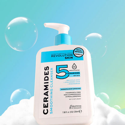 Revolution Skin Smoothing Cleanser Ceramides 236ml