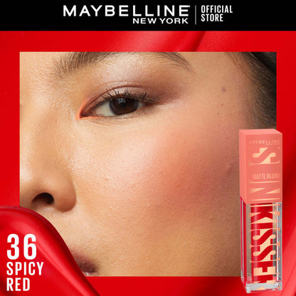 Maybelline Sunkisser Matte Blush 36 Spicy Red 4.7ml