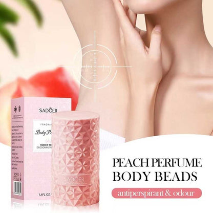 Sadoer Honey Peach Body Perfume Deodorant Roll On 40ml