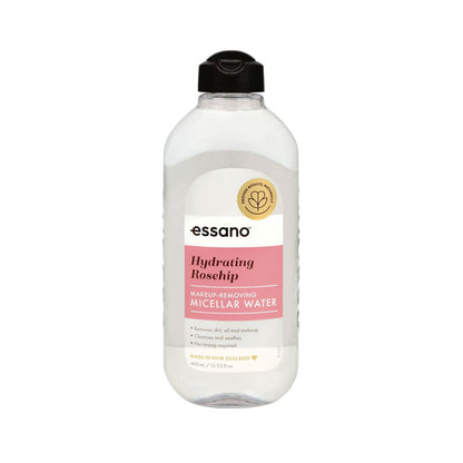 Essano Micellar Water Make Up Removing Hydrating Rosehip 400ml