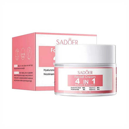 Sadoer 4-In-1 Repair & Nourish Facial Cream 50g