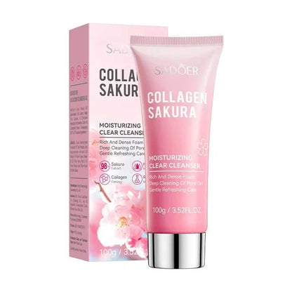 Sadoer Sakura Collagen Moisturizing Clear Cleanser 100g