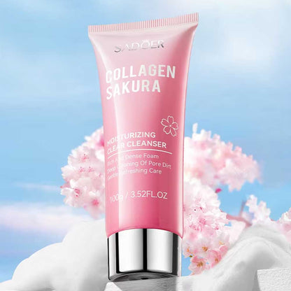 Sadoer Sakura Collagen Moisturizing Clear Cleanser 100g