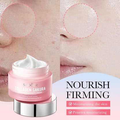 Sadoer Sakura Collagen Firming Elasticity Cream 50g
