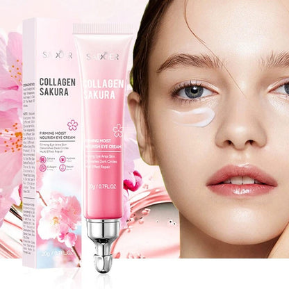 Sadoer Collagen Sakura Firming Moist Nourish Eye Cream 20g