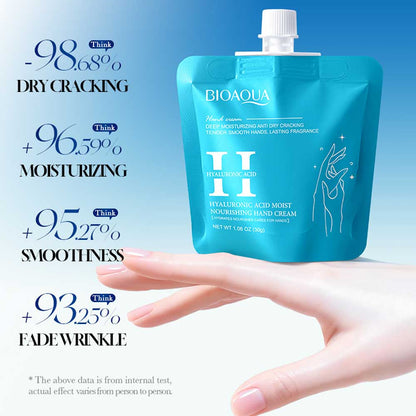 Bioaqua Hyaluronic Acid Moist Nourishing Hand Cream 30g