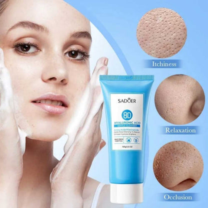 Sadoer 8D Hyaluronic Acid Gentle Cleanser 100g