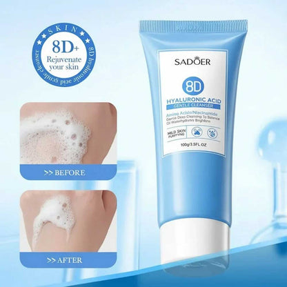 Sadoer 8D Hyaluronic Acid Gentle Cleanser 100g