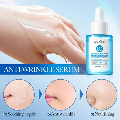 Sadoer 8D Hyaluronic Acid Anti Wrinkle Serum 30ml