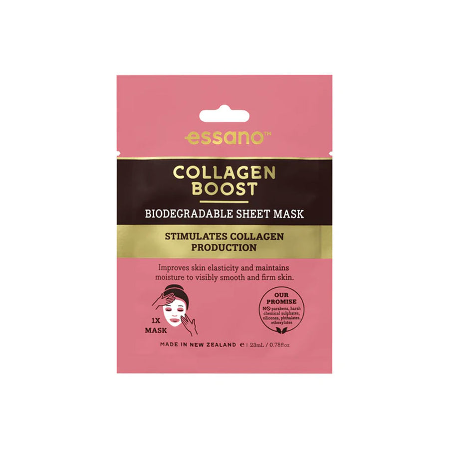 Essano Sheet Mask Biodegradable Collagen Boost 23ml